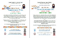 Coffee with principal clip art